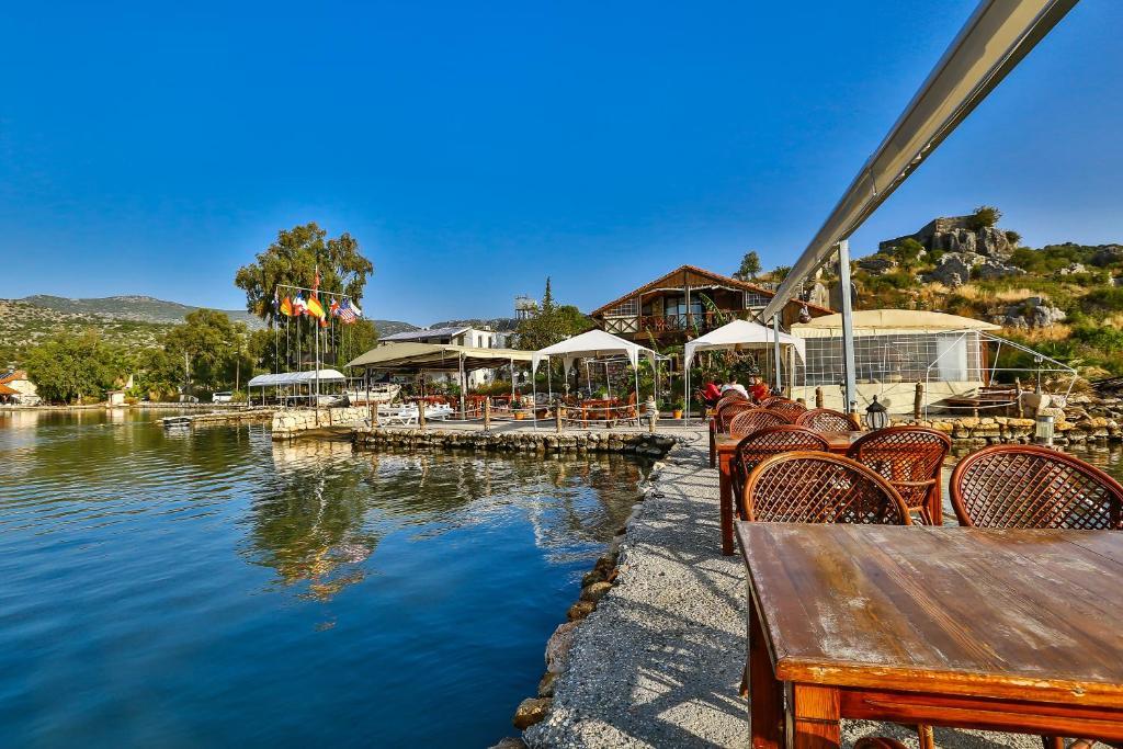 Kekova Theimussa Hotel Kaleucagız Eksteriør billede