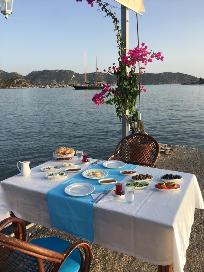 Kekova Theimussa Hotel Kaleucagız Eksteriør billede